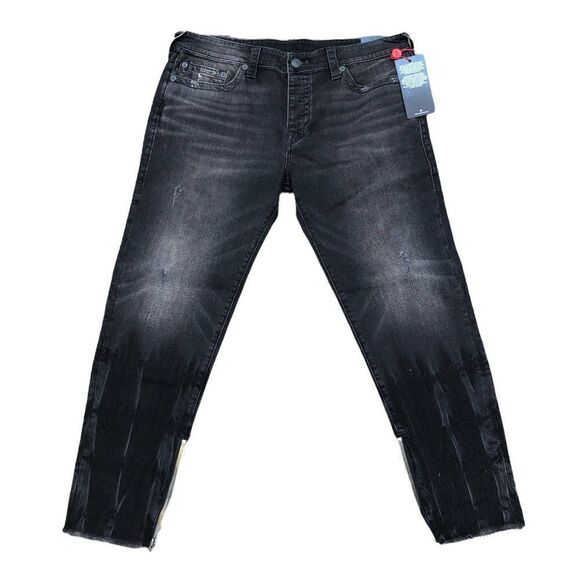 Brand New True Religion Jeans Size 38 FINN Gray - Picture 3 of 11